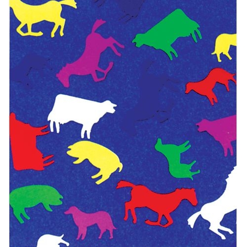 Confetti Farmtiere, metallopt. 10g