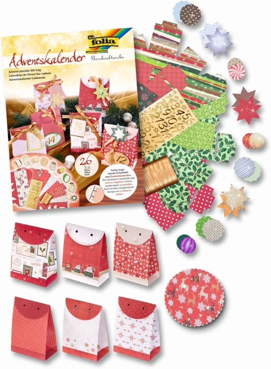 Adventskalender Geschenktasche
