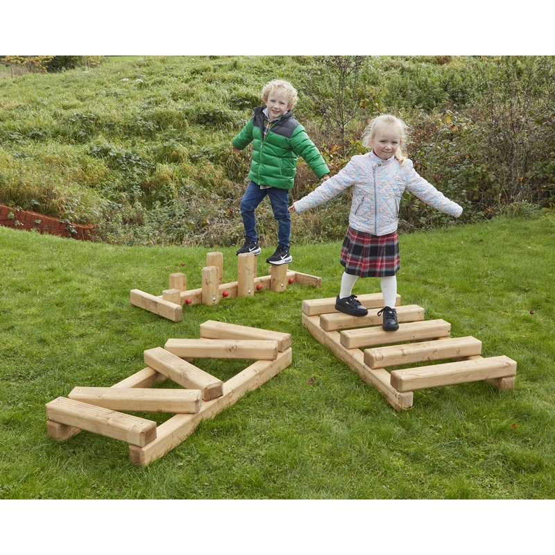 Cosy Outdoor Balancierstrecke, 3 Teile
