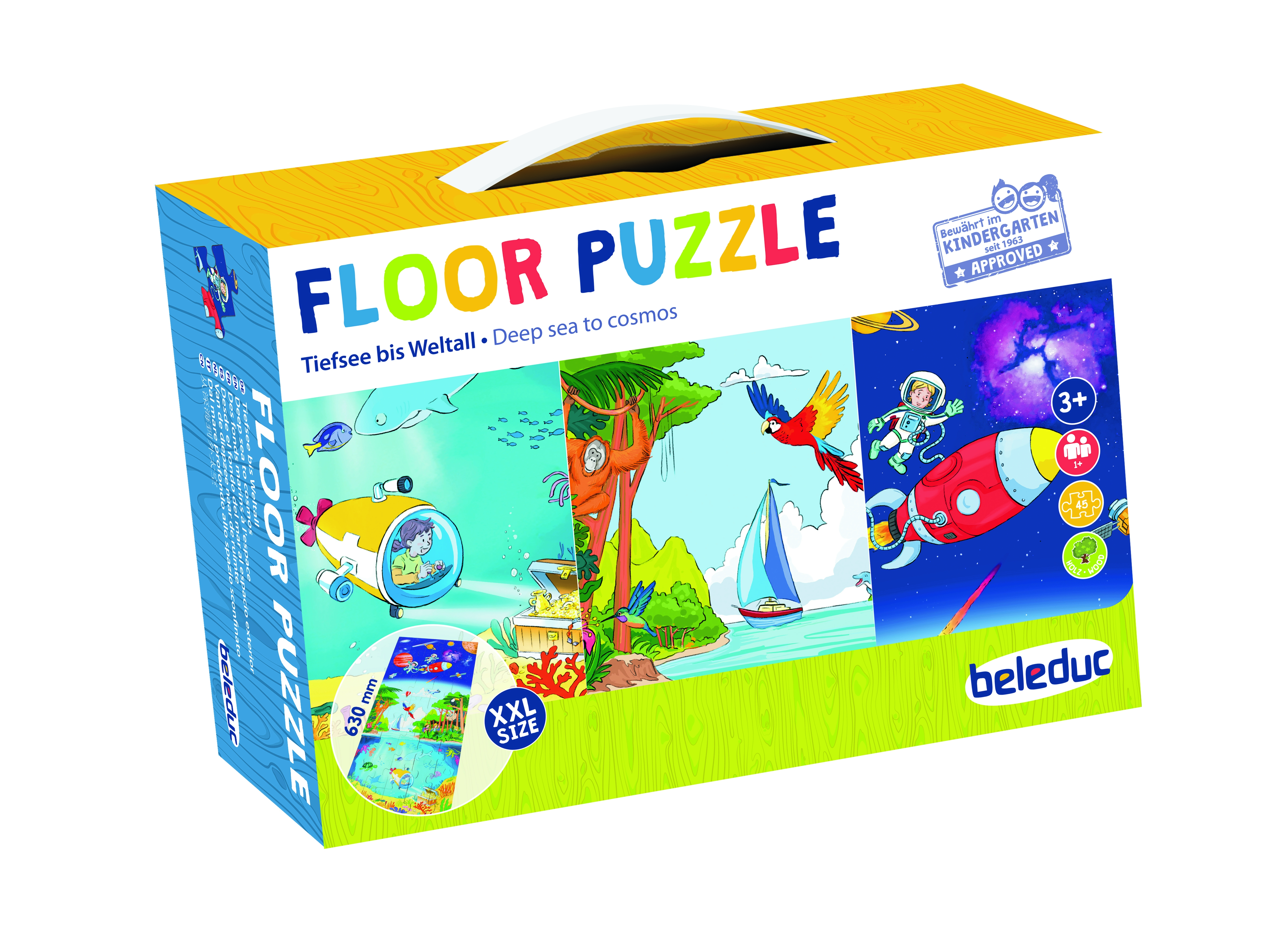 Boden-Puzzle "Tiefsee bis Weltall" Boden-Puzzle "Tiefsee bis Weltall"