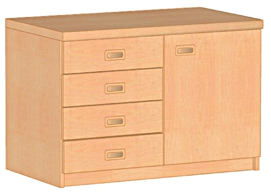 Küchenunterschrank Tür rechts