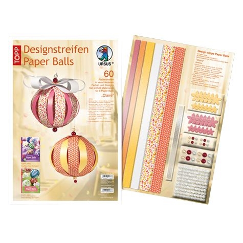 Designstreifen Paperballs "Claire" Designstreifen Paperballs "Claire"
