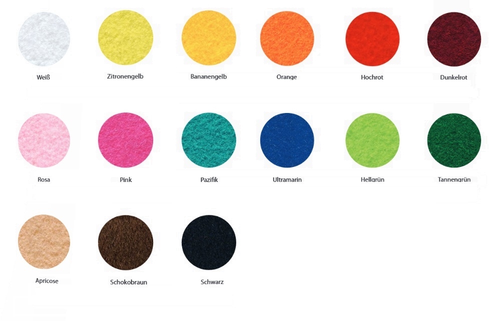 Bastelfilz 30 x 45 cm 3,5 mm