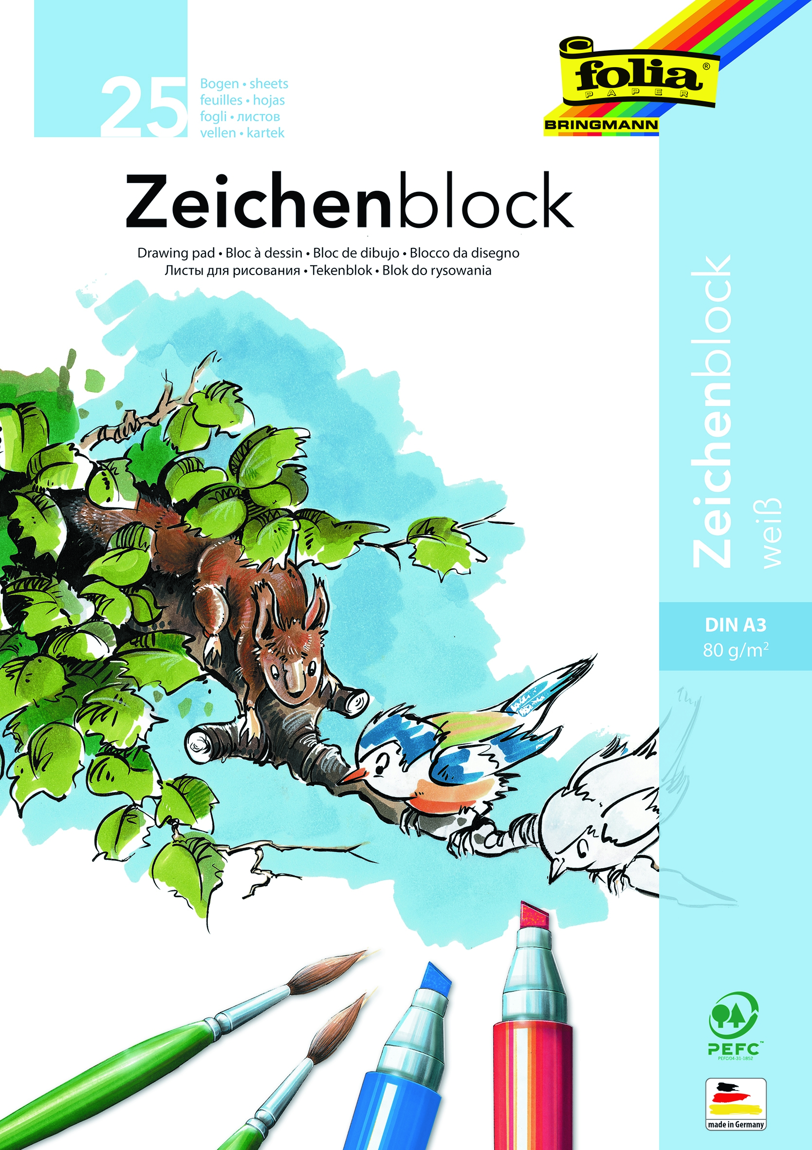 Zeichenblock DIN A3