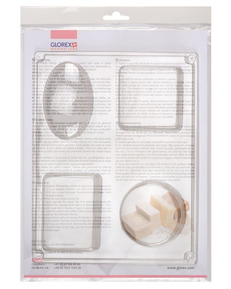 SoapFix Giessform Grundformen SoapFix Giessform Grundformen