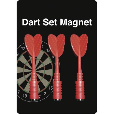 Dartboard-Magnet-Ersatzpfeile, rot