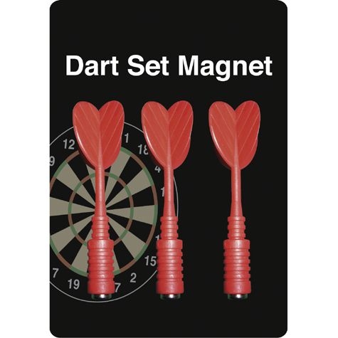 Dartboard-Magnet-Ersatzpfeile, rot Dartboard-Magnet-Ersatzpfeile, rot