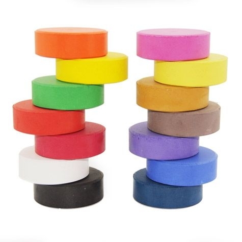 Tempera-Pucks, 6 Stück