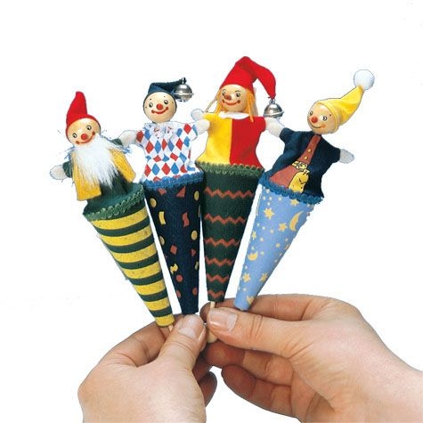 Tütenkasper, 1 Stück, Tütenkasper, 1 Stück,
