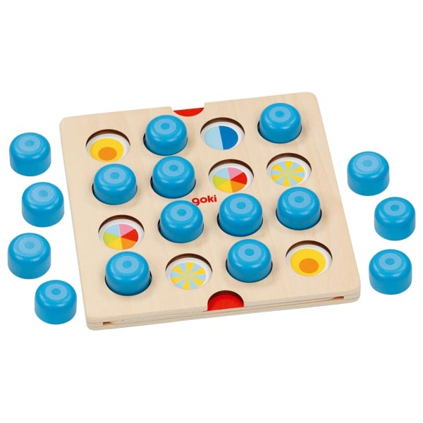 Memo Tiere und Symbole, mit 6 Spielfeldern