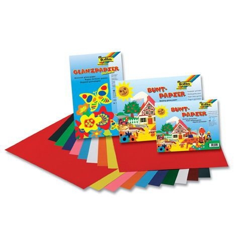 Glanzpapier/ Buntpapier, 50 Blatt 10 Farben Glanzpapier/ Buntpapier, 50 Blatt 10 Farben