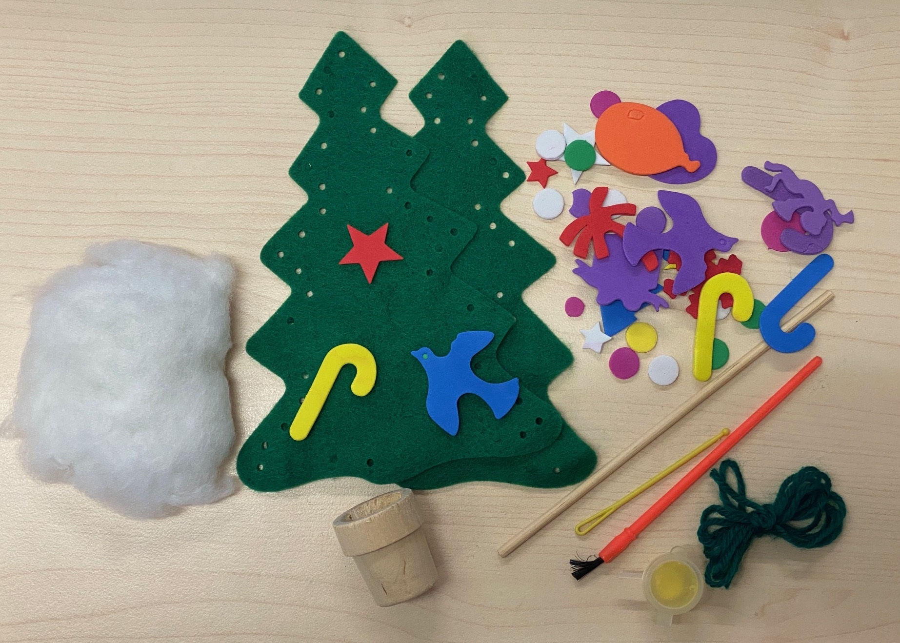 Weihnachtsbaum Bastelset