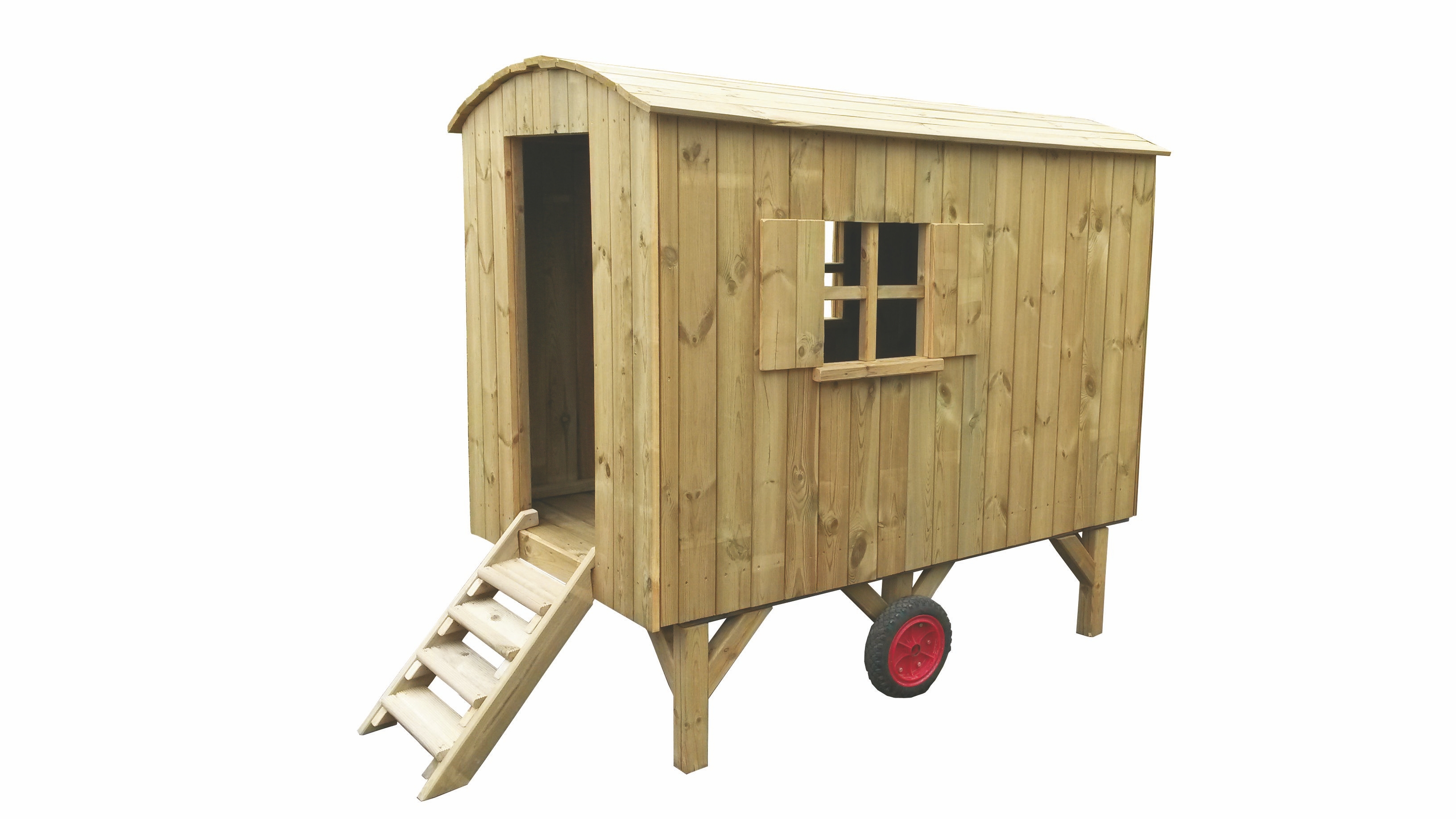 Bauwagen aus Massivholz Bauwagen aus Massivholz