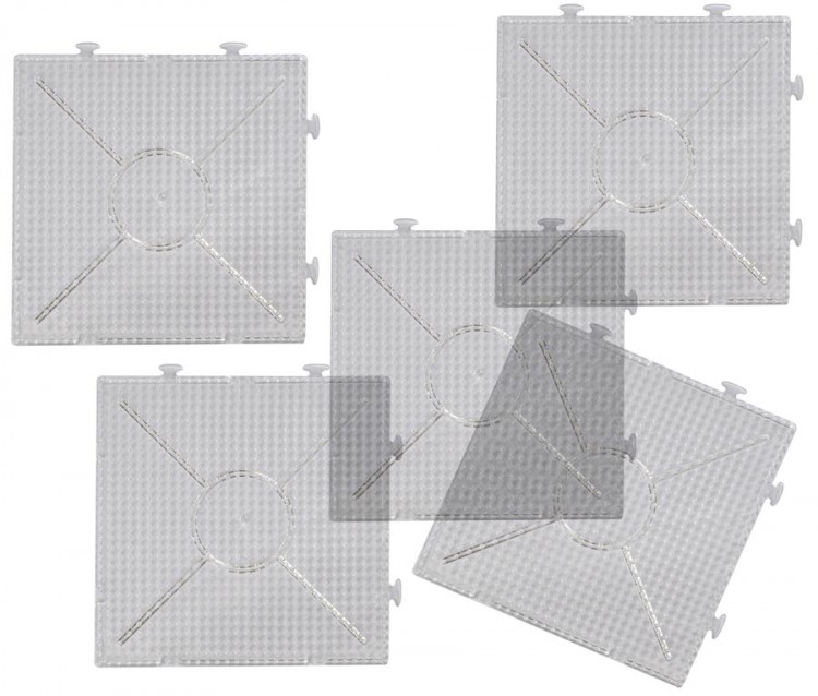 Steckplatte groß zusammensetzbar Quadrat, 1 Stück