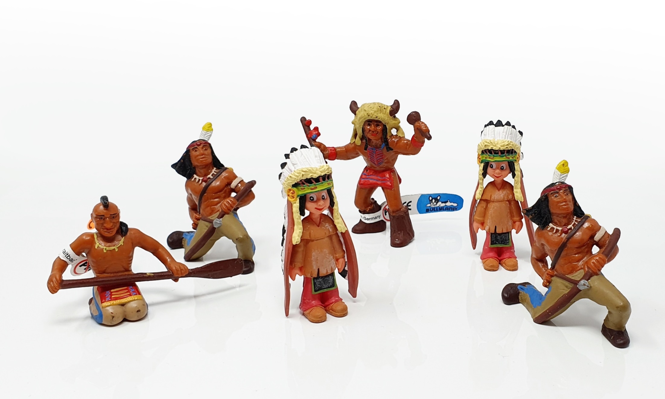 Bullyland Indianer-Set, 6-teilig