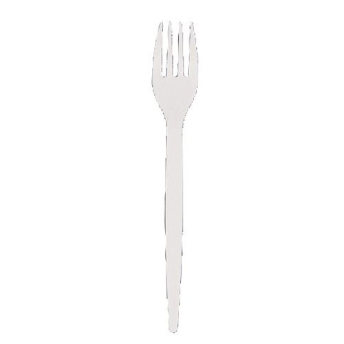 Gabel weiß 100 Stück
