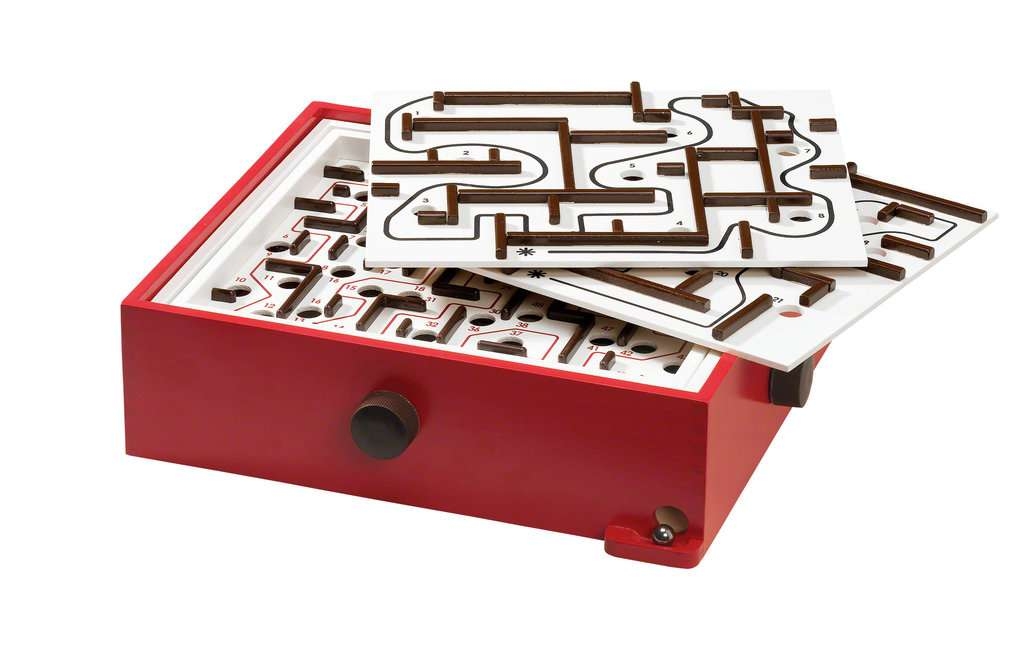 Labyrinth mit Übungsplatten, rot Labyrinth mit Übungsplatten, rot
