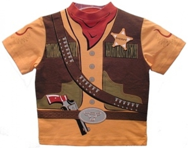 Kostüm Sheriff-Shirt Kostüm Sheriff-Shirt