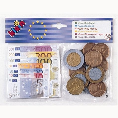 Euro-Geld mit Kopfkarte, im Beutel Euro-Geld mit Kopfkarte, im Beutel