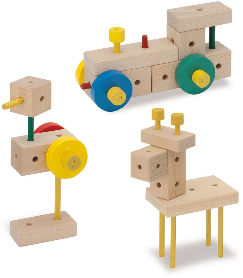 Matador Ki 1, Holzbaukasten, 65 Teile