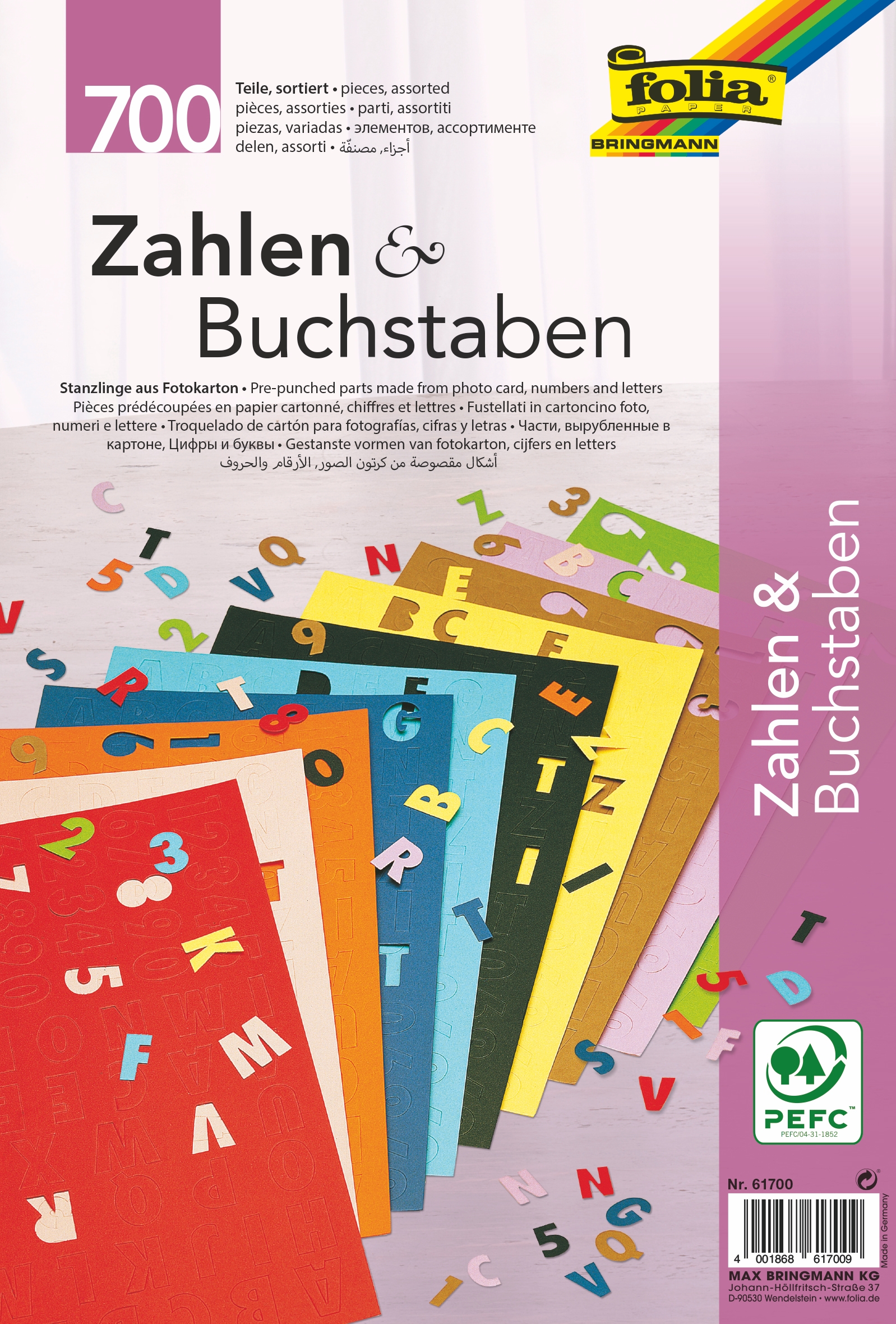 Zahlen und Buchstaben - 700 Teile
