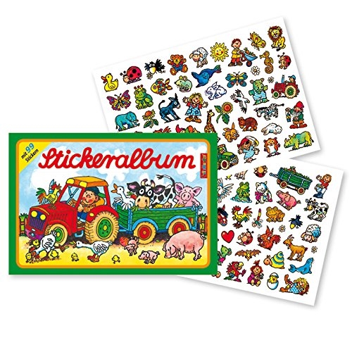 Stickeralbum "Bauernhof", 90 Papiersticker