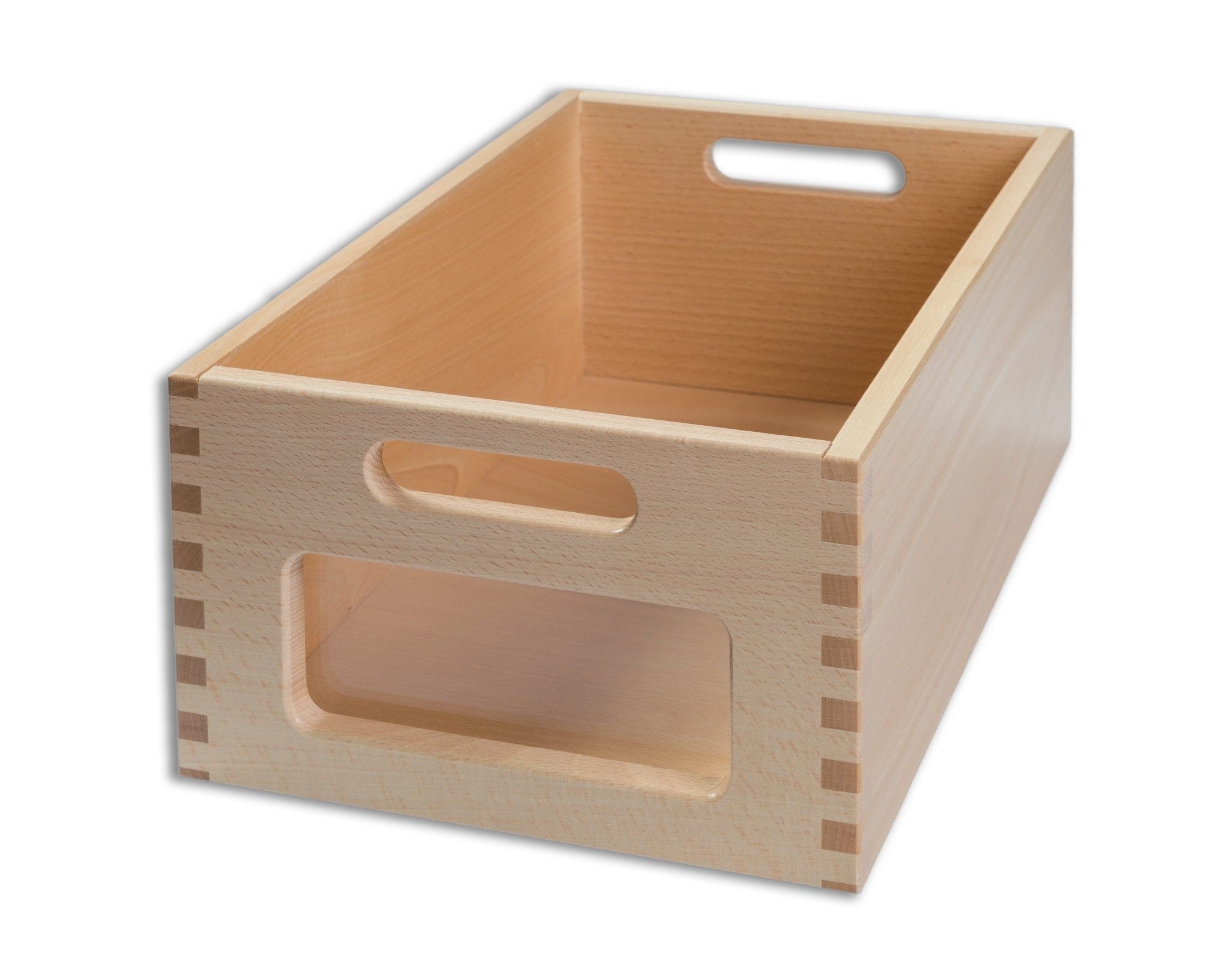 Materialkasten mit Acrylglasfront