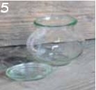 Einmachglas 1/4 Schmuck, Ø 60 mm