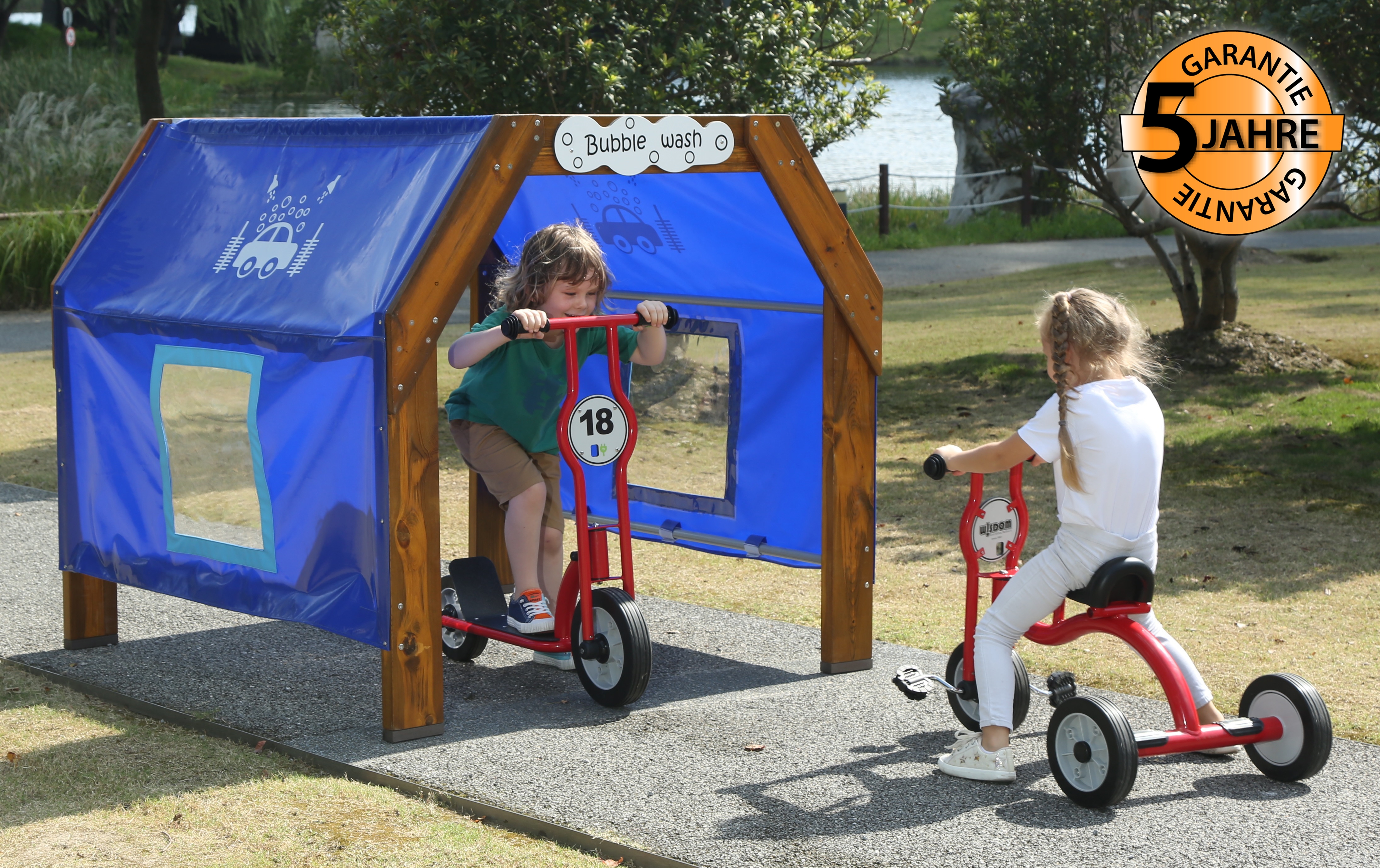 Outdoor Waschanlage