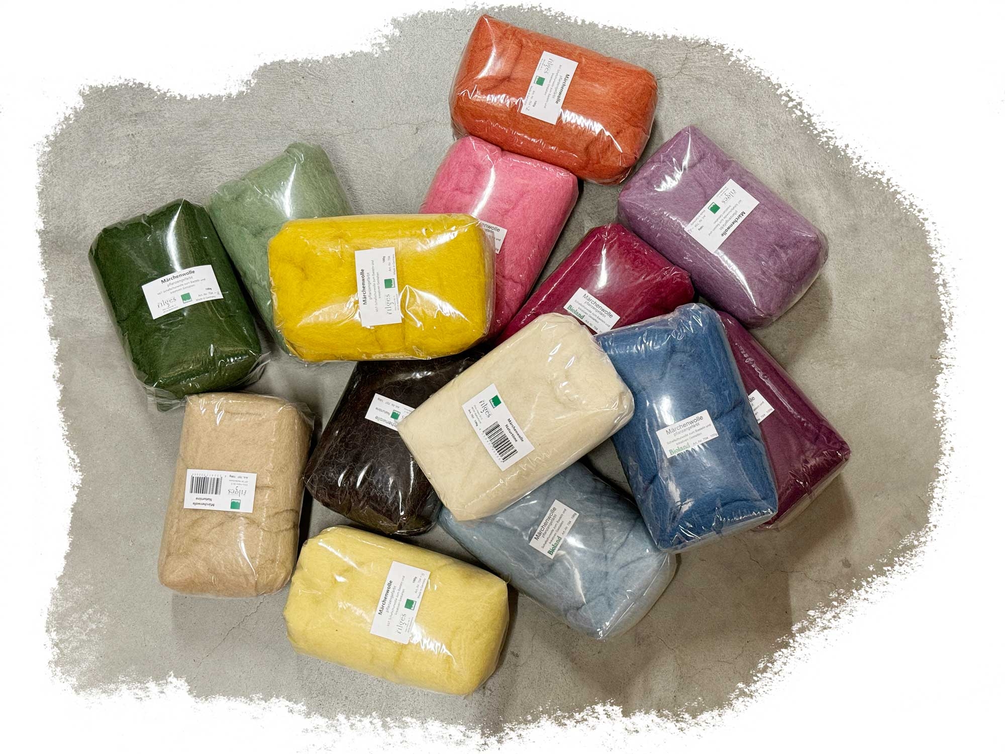 Märchenwolle zum Filzen 100 g Märchenwolle zum Filzen 100 g