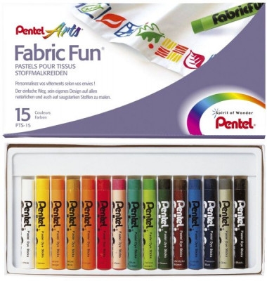 Textilkreide-Set 15 Farben Textilkreide-Set 15 Farben