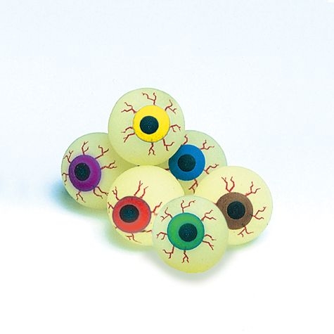 Flummi mit Leuchteffekt Auge, Ø 3,5 cm Flummi mit Leuchteffekt Auge, Ø 3,5 cm