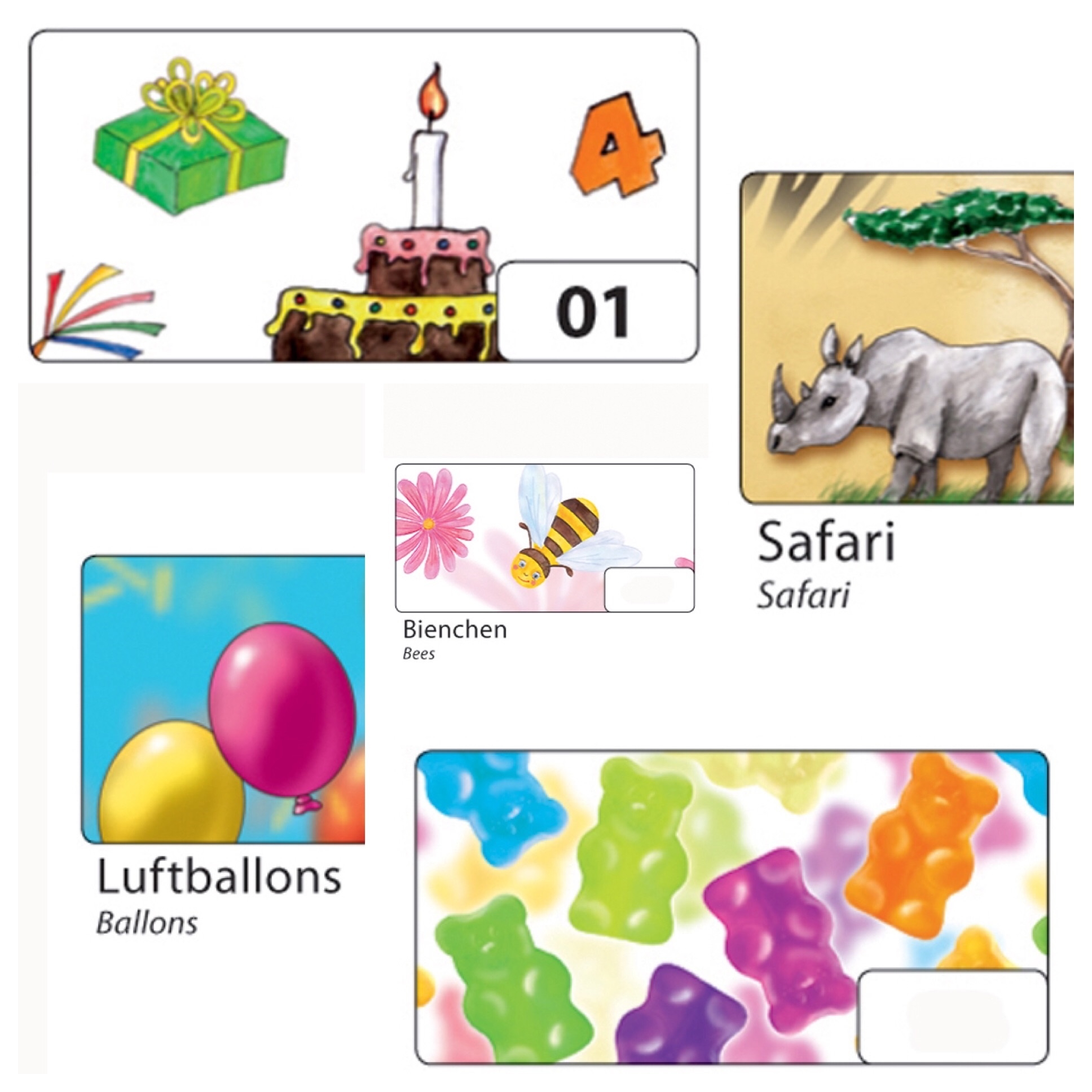 Motivkarton Kids, 50 x 70 cm, 10 Bogen Motivkarton Kids, 50 x 70 cm, 10 Bogen