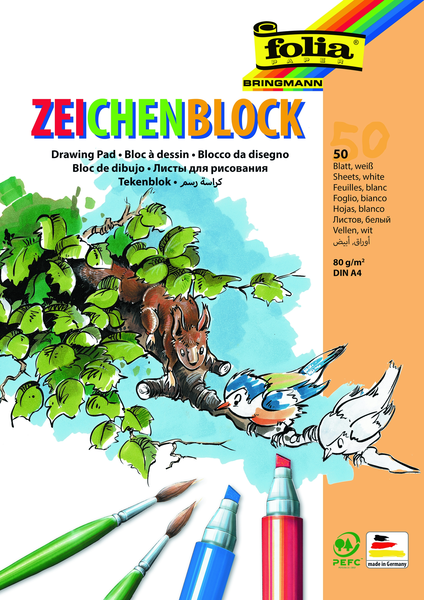 Zeichenblock DIN A4