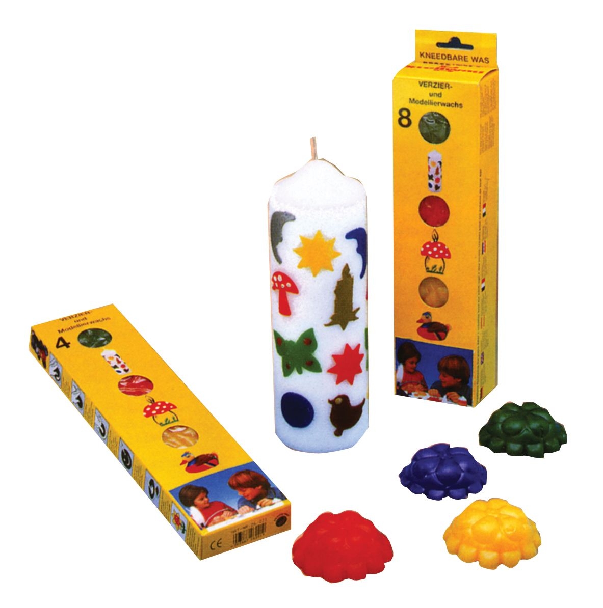 Set mit Verzier- und Modellierwachs Set mit Verzier- und Modellierwachs