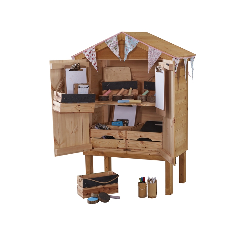 Cosy Outdoor Schränke mit Fächern, 2 Stück