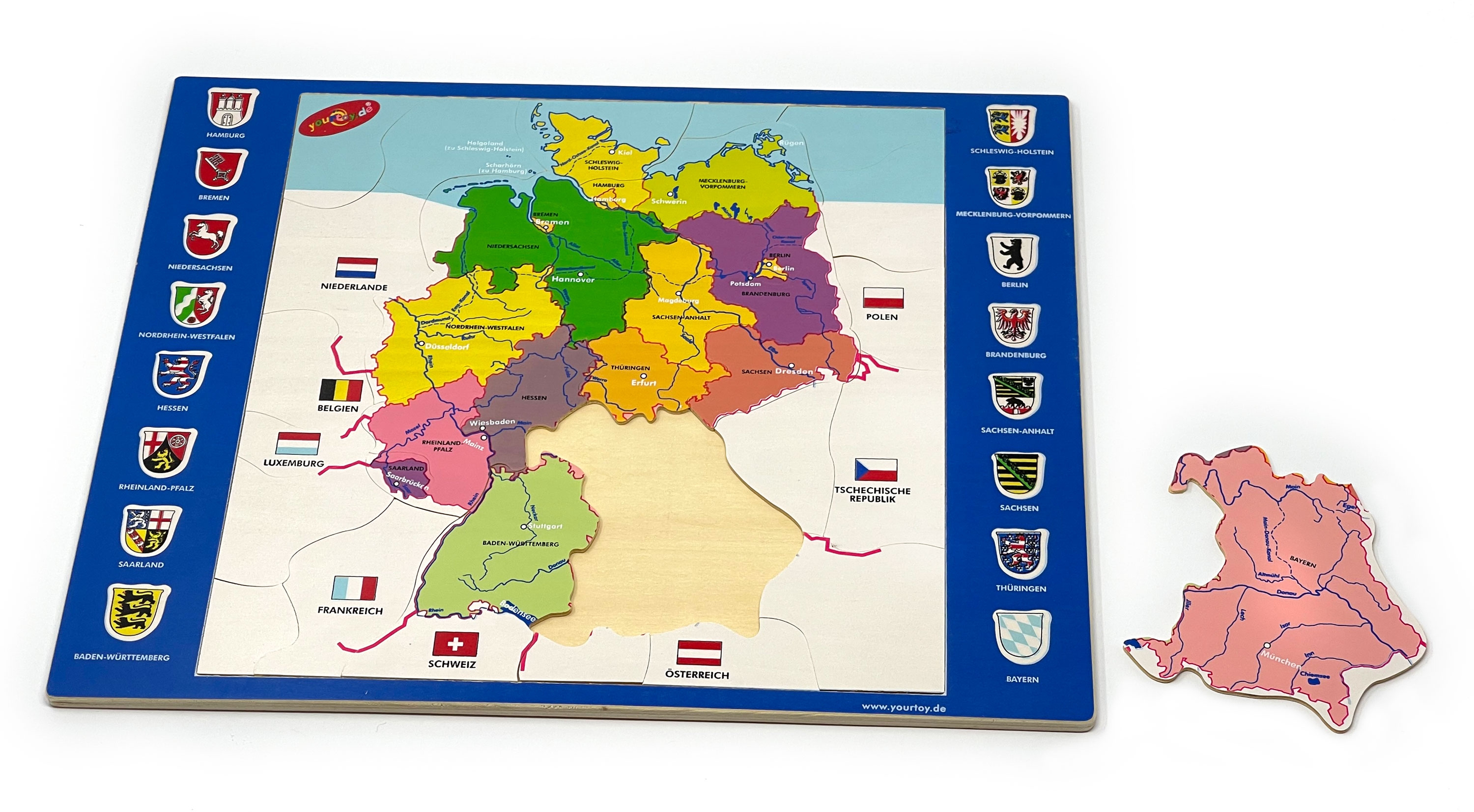 Deutschlandpuzzle Deutschlandpuzzle