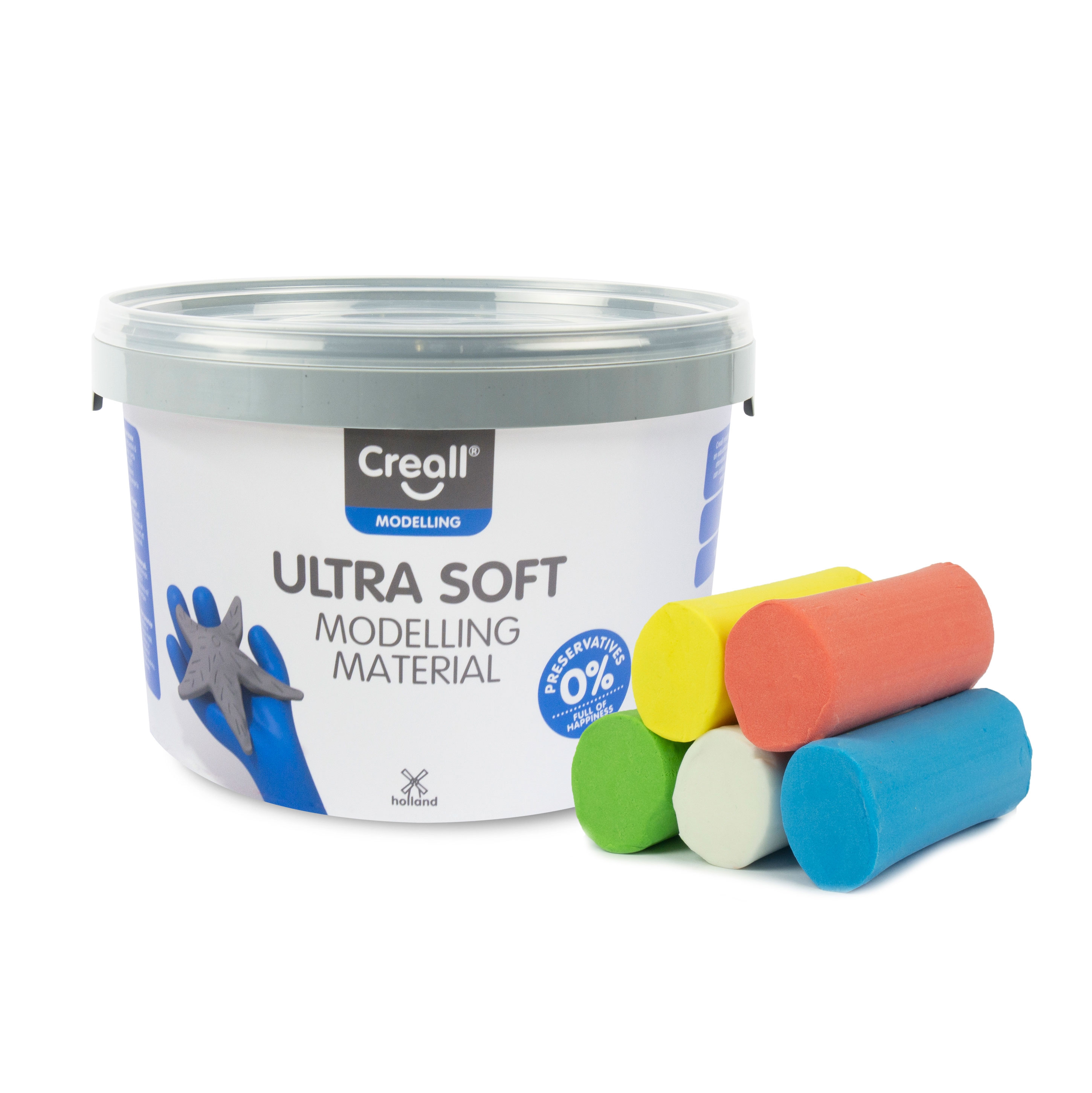 Knete Creall Ultra soft multicolor, 1100 g