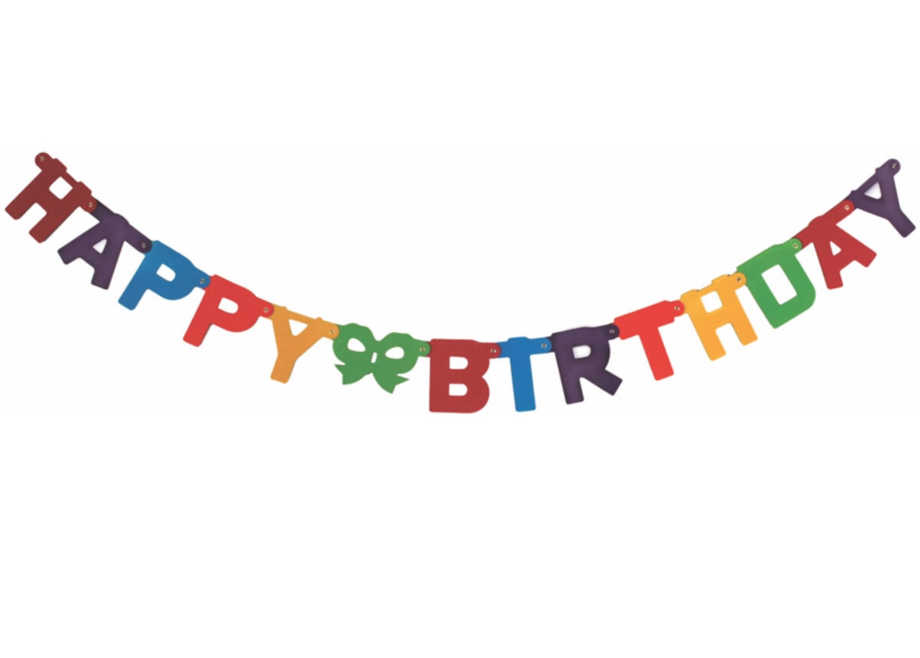Girlande Happy Birthday - 1,50 m