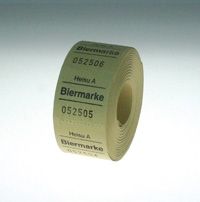 Biermarken 1000er Abrisse 3x3cm