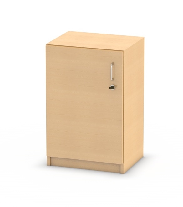 Unterschrank mit 1 Tür links, 2 Einlegeböden