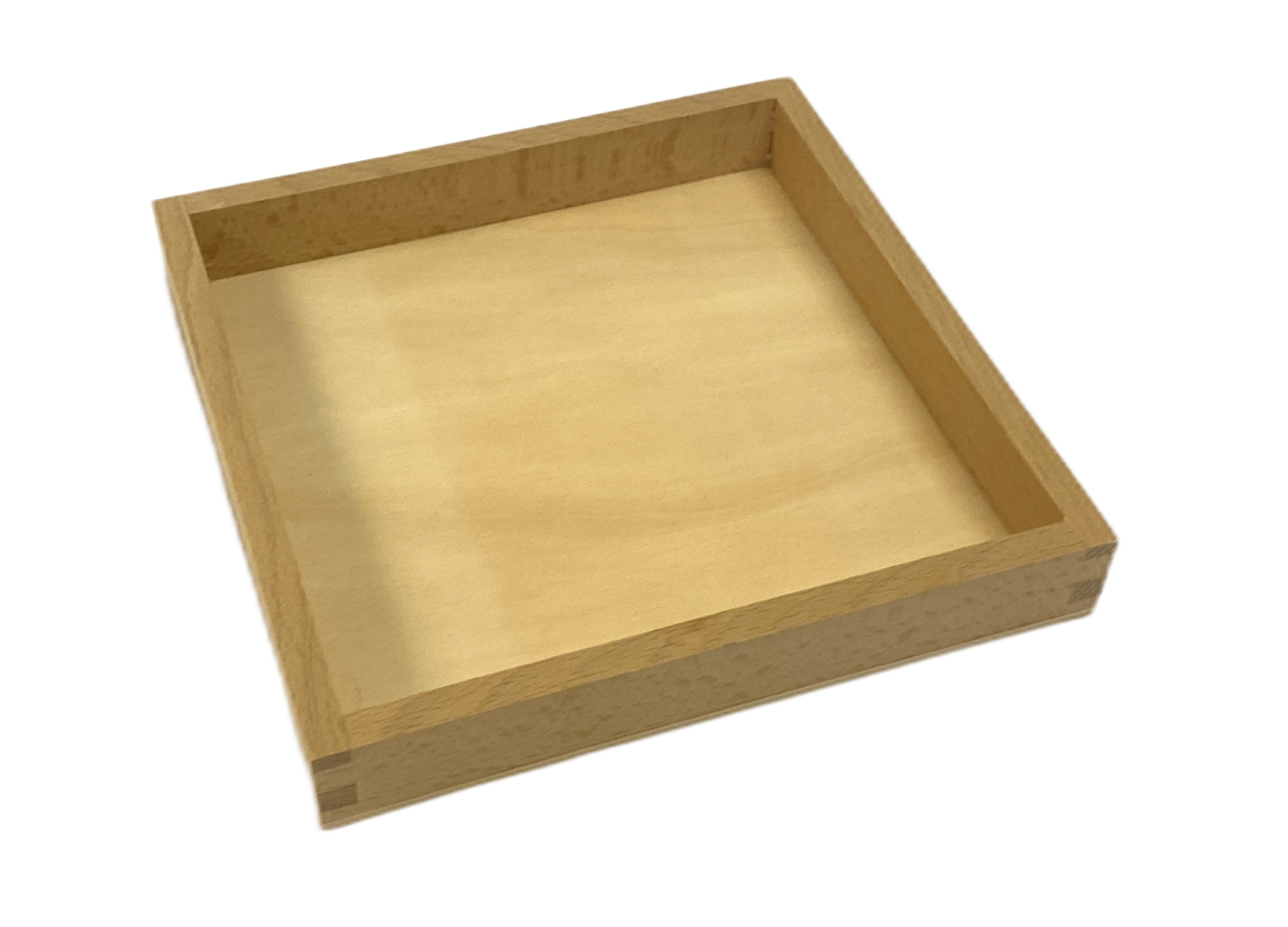 Materialkasten, Holzkasten 19,8 x 19,8 x 3 cm