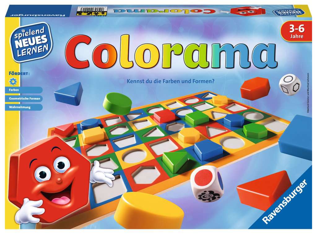 Colorama - Würfel- & Legespiel