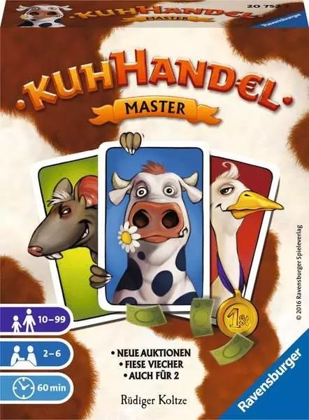 Kuhhandel Master, Kartenspiel