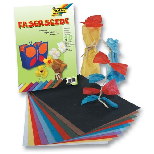 Faserseide 10 Bögen Faserseide 10 Bögen