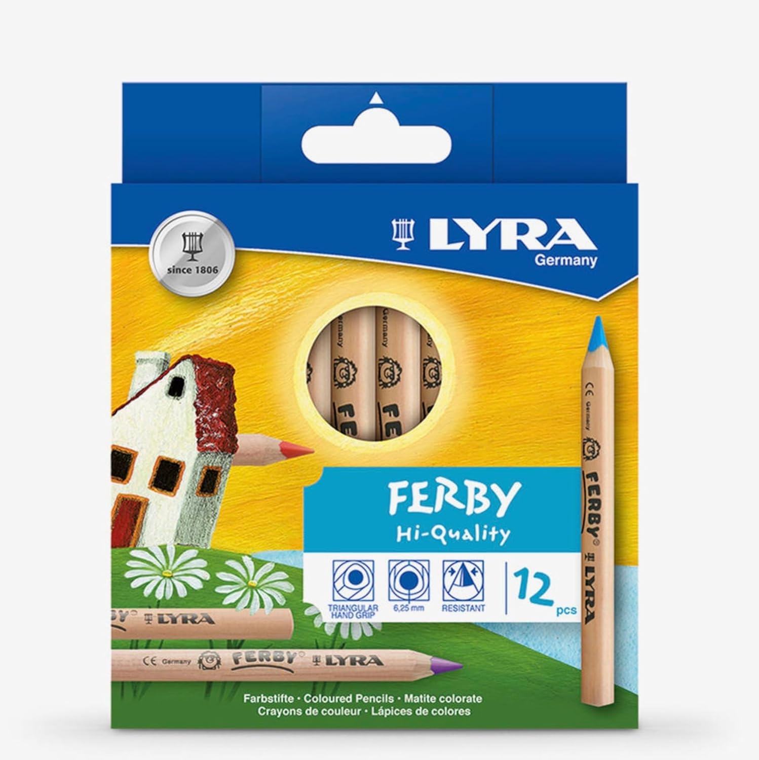 Lyra-Stifte,natur, Ferby 12 St.