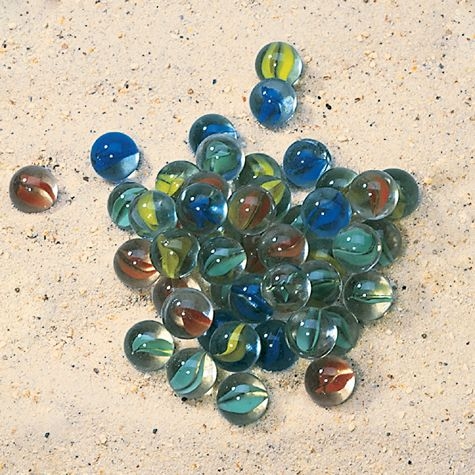Murmeln Katzenaugen, 50er Beutel Murmeln Katzenaugen, 50er Beutel