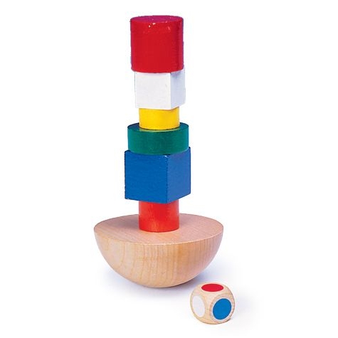 Balancierturm mit Würfel