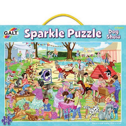 Glitzer Puzzle "Hunde Show" Glitzer Puzzle "Hunde Show"