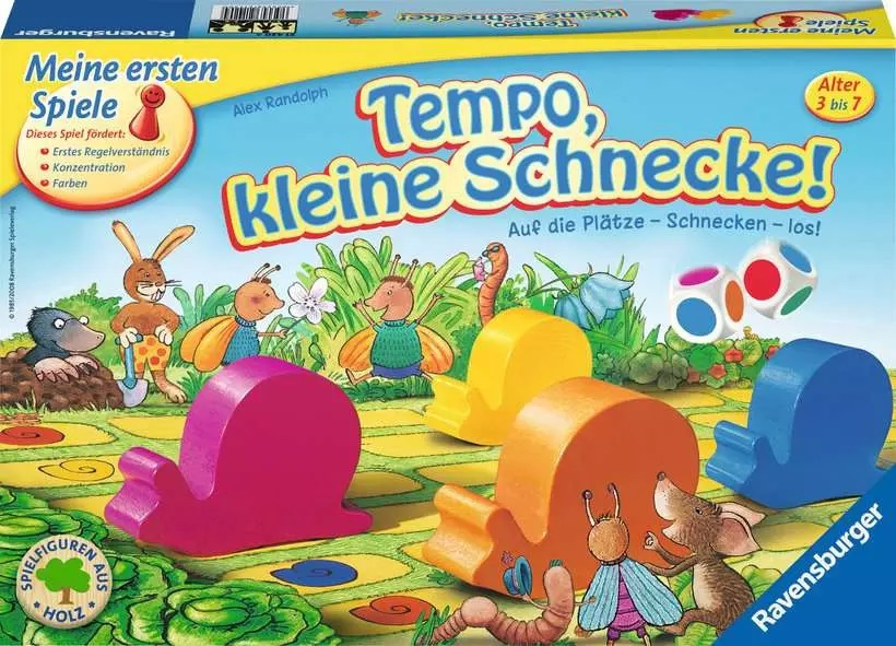 Tempo kleine Schnecke!